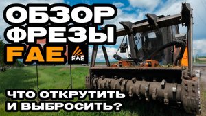 ОБЗОР насадки на МУЛЬЧЕР FAE / БАМБУКОВЫЕ плантации в ПРИГРАНИЧЬЕ