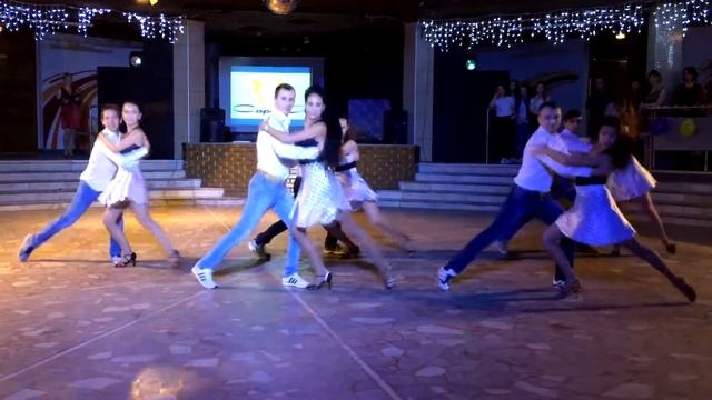 Выступление по бачате (bachata). Студия Капелия, Чебоксары смотреть онлайн