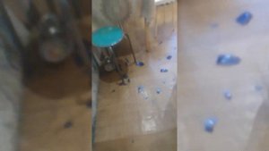 разбил тарелку