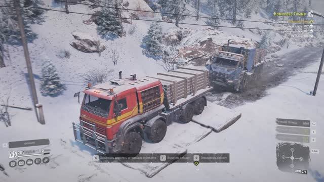 SnowRunner __  АМУР_Комплекс Гамма. Часть1