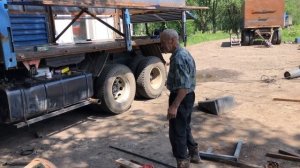 КАМАЗ ЗЕРНОВОЗ. Ремонт передней балки.