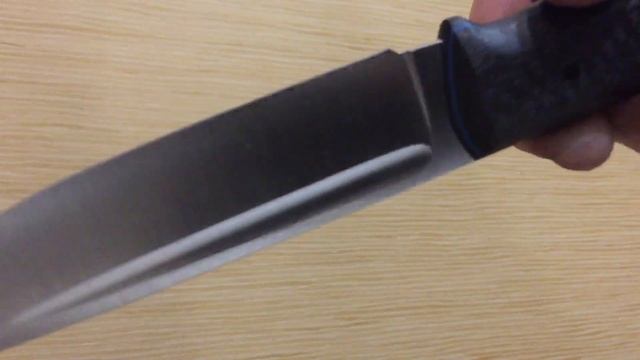 "Лидер", сталь клинка 30v, рукоятка карбон, ножны кожа смотреть онлайн