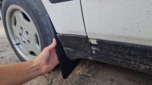 брызговики ауди 100 перед