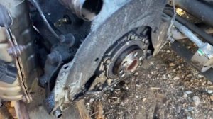 Hyundai Accent КАК Я СНЯЛ СЦЕПЛЕНИЕ И ВЫТАЩИЛ ДВИГАТЕЛЬ