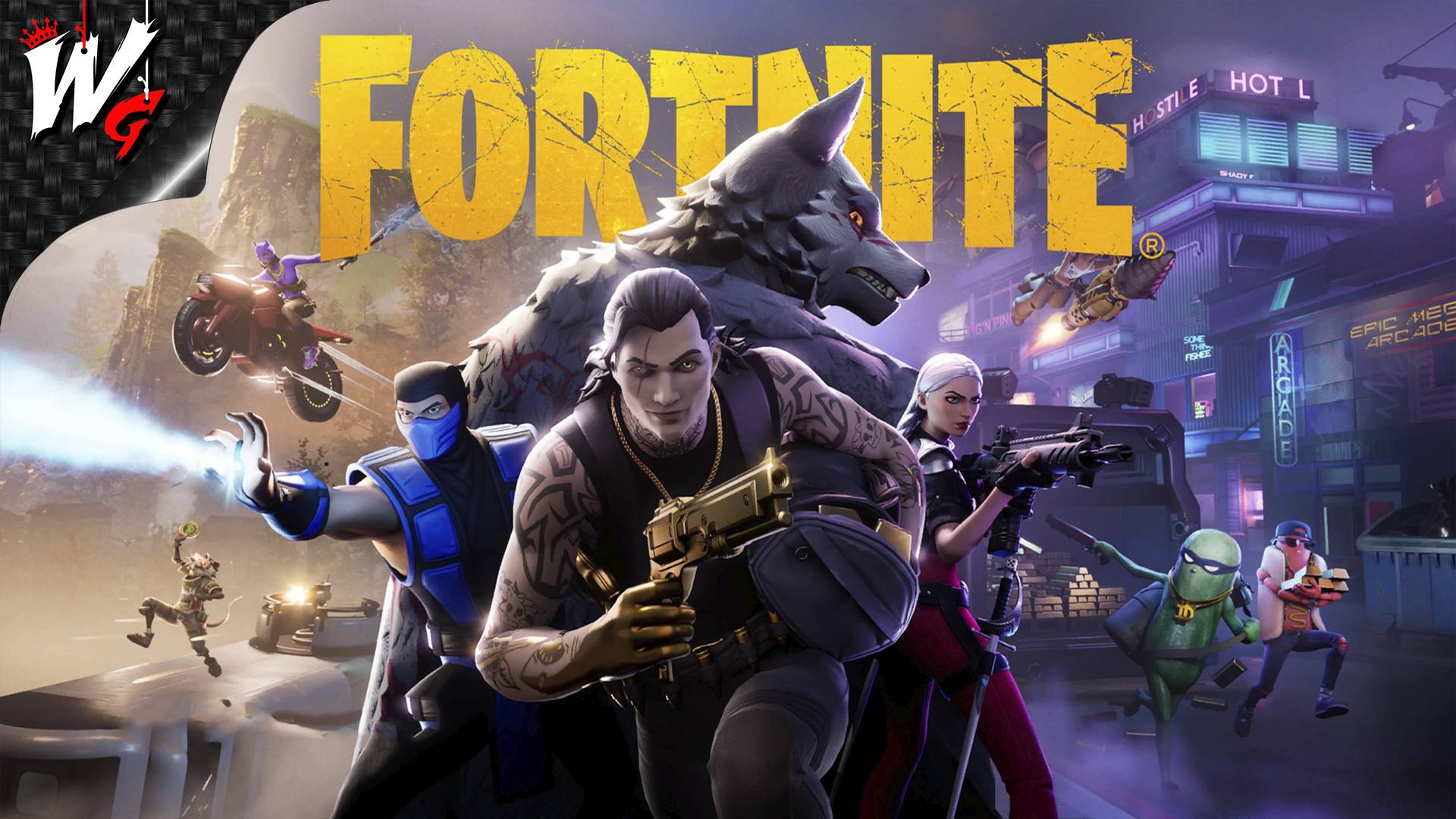 КОРОЛЕВСКАЯ ПОБЕДА С ДРУЗЬЯМИ ▷ Fortnite [PS4] - №62