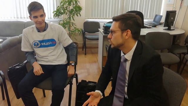 Интервью с директором ГБОУ Лицей № 1550 Никитой Валерьевичем Лосевым смотреть онлайн