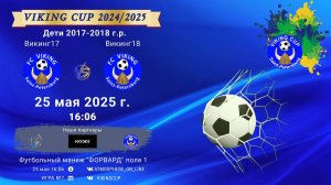 ФК "Викинг17" - ФК "Викинг18"/VIKING CUP, Игра №7, 25-05-2025 16:06