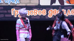 Cosplay defile - Dikasu , Charliss - Энджел Даст, Хаск - Отель Хазбин - О