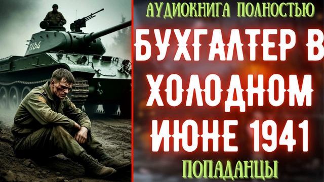 АУДИОКНИГА  ПОПАДАНЕЦ: БУХГАЛТЕР В ХОЛОДНОМ ИЮНЕ 1941
