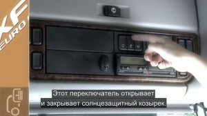 DAF: 06 DAF XF Euro 6 Верхняя приборная панель (Euro 6 / 2013 - 2016)