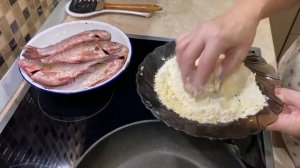 Жаренный карась без костей! Как правильно жарить кара?