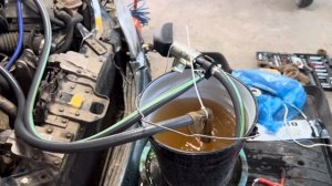 Opel Sintra промывка радиатора печки