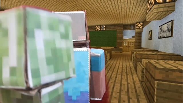 бумажный Майнкрафт сборник 2 сезона 10-12 серии