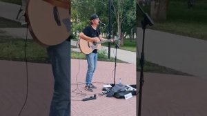 Кукушка (В.Цой). Евгений Барышев. Уличные музыканты Нов