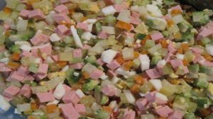 Салат Оливье по новому.