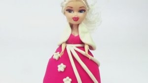 Пластилин для детей - Учимся лепить наряды для кукол. Игрушкин ТВ