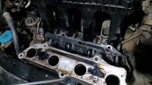 Honda Fit тонкости снятия впускного коллектора и топливно