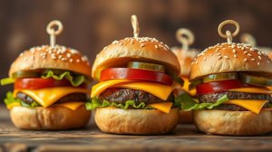 Американские Слайдеры: Мини-бургеры, которые взорвут Ваше представление о Фастфуде!