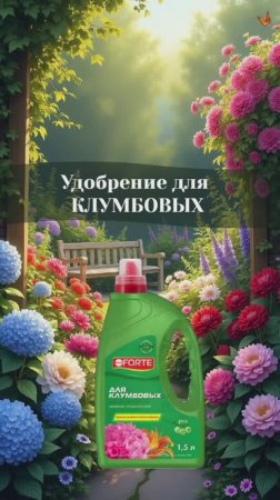 Удобрение для КЛУМБОВЫХ растений Бона Форте #клумба #клумбы