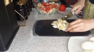 Тарзи таёр кардани Салат Цезарь 🥗 Дехкония Сар кадм Н