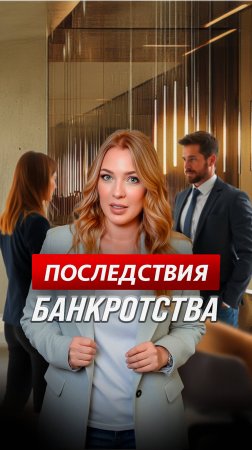 Последствия банкротства