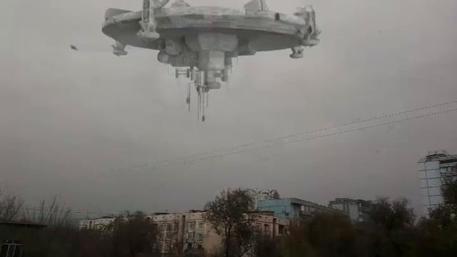 Летающая тарелка над Алматы смотреть онлайн