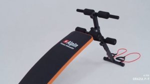 Скамья для пресса изогнутая Alpin Grazia P-9