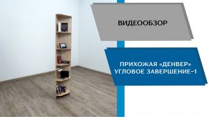 ТЭКС
Видео обзор. Прихожая Денвер. Угловое завершение -1.