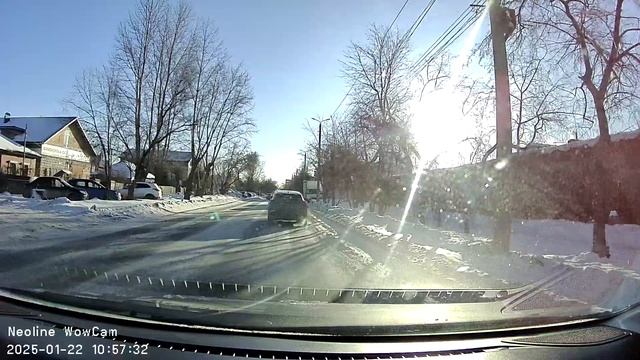 Пример дневной записи Neoline WOWCAM WIFI смотреть онлайн