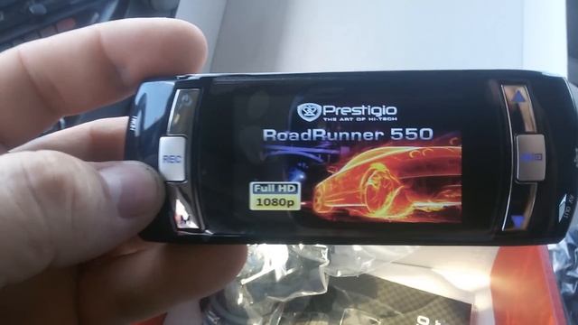Обзор видеорегистратор Prestigio RoadRunner 550 часть 1 смотреть онлайн