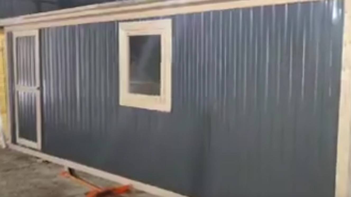 Готовая бытовка для дачи в Клину | «ПромСнаб» смотреть онлайн