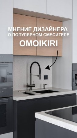 Кухонный смеситель “OMOIKIRI” вместе с диспенсером: плюсы и минусы.