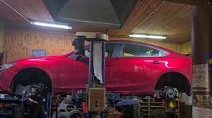 Мазда 6 биение при торможении.