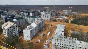 Ход строительства жилого комплекса Зеленая гавань фе?