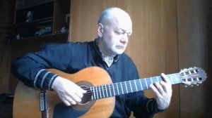 Русский вальс (А.Пахмутова) на гитаре