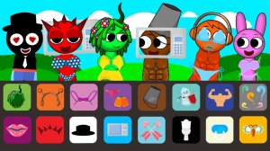 Спринклирование НА ВСЕХ этапах | Сборник Incredibox