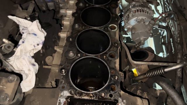 Мотор 4HG1 ISUZU. Перегрев , коленвал пополам . смотреть онлайн