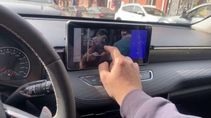 Haval Jolion установили приложения на штатную магнитолу