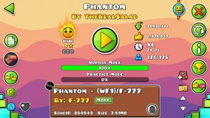 Geometry Dash. Phantom by TheRealSalad - 100%