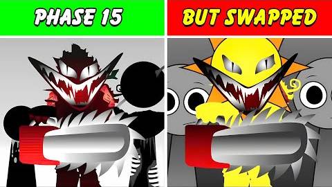 Incredibox Sprunki: Фаза 15, но измененная версия (новый мод)