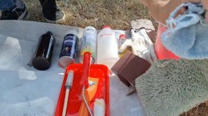 Покраска спутниковой антенны. Painting a Satellite Dish