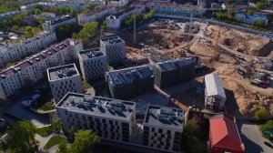 Ход строительства квартала DEPO в апреле 2025