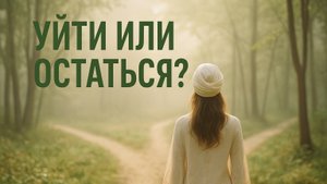 уйти или остаться