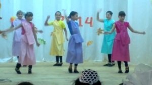 танец на дне учителя. 4а класс 2014 год