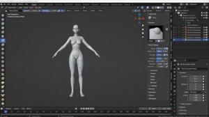 04-01 Unique Character by sculpting in Blender Part 1