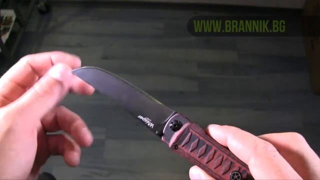 Сгъваем нож Kizlyar Whisper D2 BT | Brannik.bg смотреть онлайн