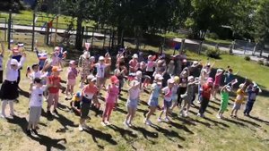 Флешмоб посвященный празднику "День России" в МБДОУ ДС