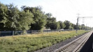 Ростов из окна поезда
