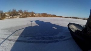 Мотобуксировщик Алабай, первый выезд в этом году.