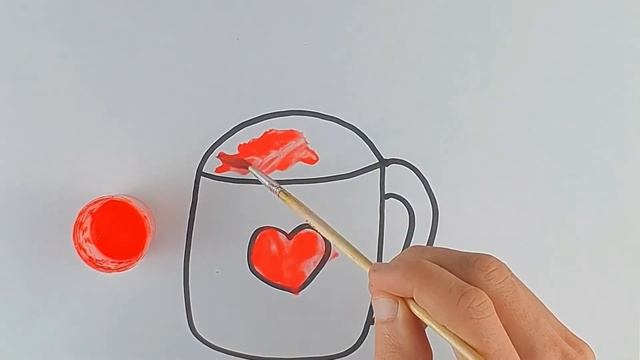Bolalar uchun stakan rasm chizish /Рисуем чашка для детей /Ноw to draw a cup f смотреть онлайн
